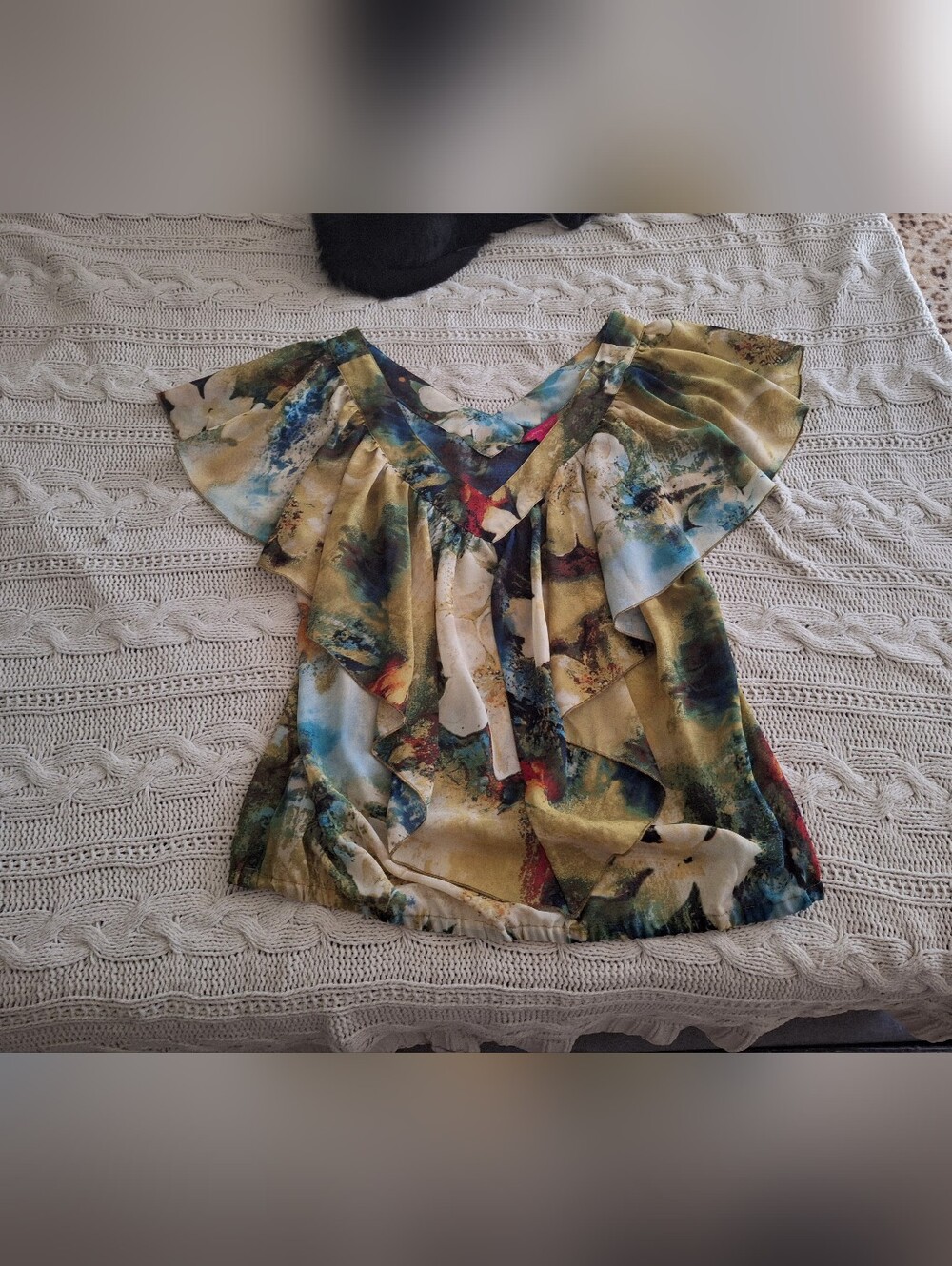 Woman's Sunny Leigh Sleeveless Blouse Size 1XL